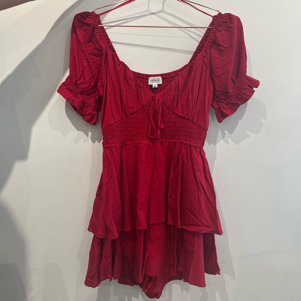 Red romper